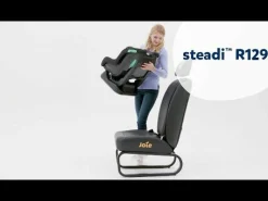 Joie Steadi R129 Shale*Kinder Reboarder 0-18 Kg, Gruppe 0+/1