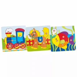 goki Steckpuzzle*Kinder Lernspielzeug|Holzspielzeug