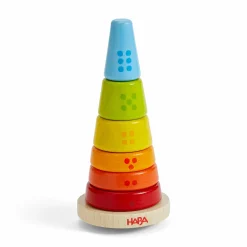HABA Steckturm Kunterbunt*Kinder Holzspielzeug