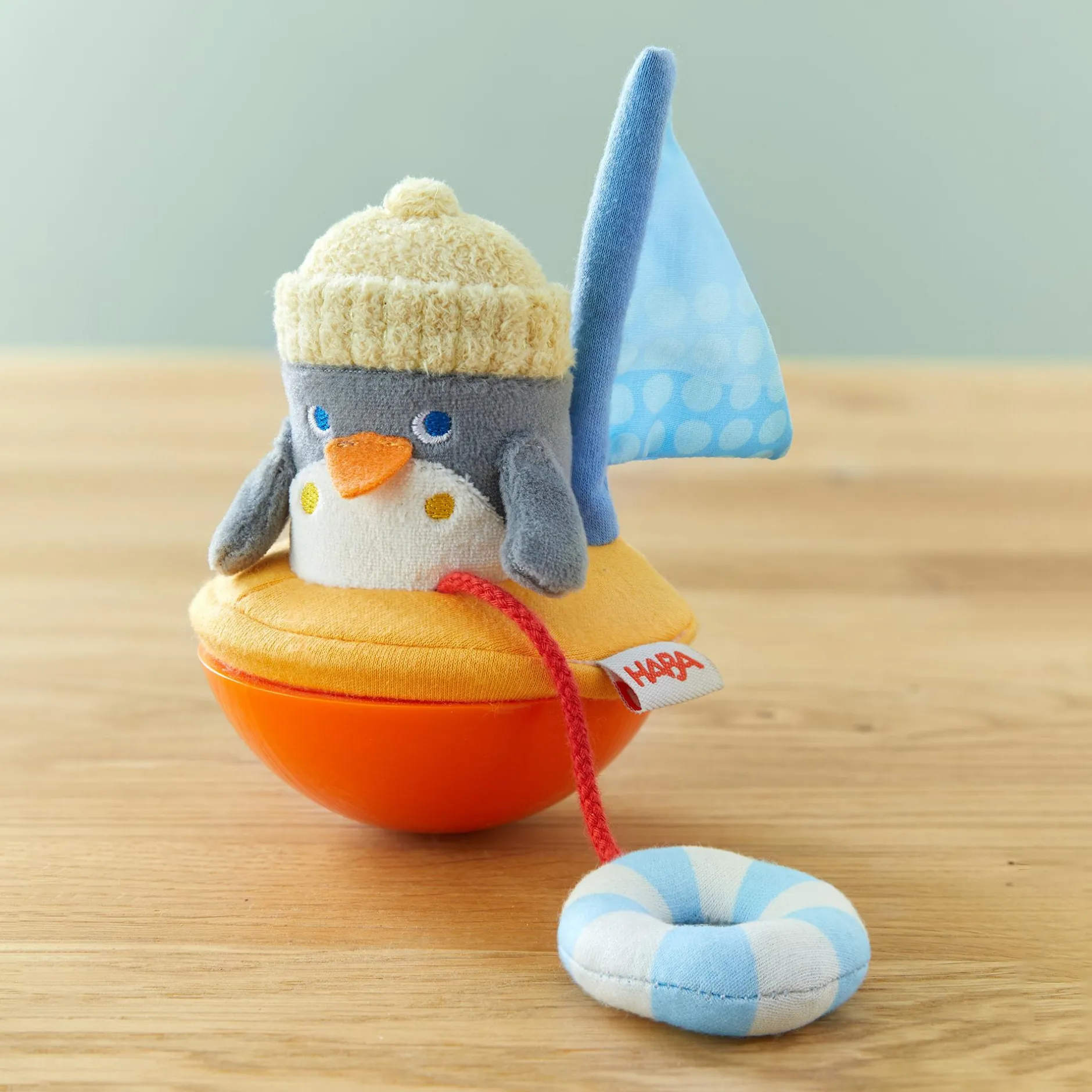 HABA Stehauffigur Pinguin*Kinder Lernspielzeug
