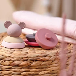 Nattou Stehaufmännchen Maus*Kinder Lernspielzeug