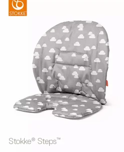 STOKKE Steps™ Baby Set Kissen Grey Clouds* Hochstuhl Zubehör