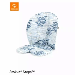 STOKKE Steps™ Baby Set Kissen Waves Blue* Hochstuhl Zubehör