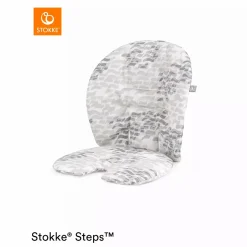 STOKKE Steps™ Baby Set Kissen Waves Grey* Hochstuhl Zubehör