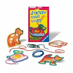 Ravensburger Sticken ohne Nadel*Kinder Lernspielzeug|Spielzeug Ab 3 Jahren