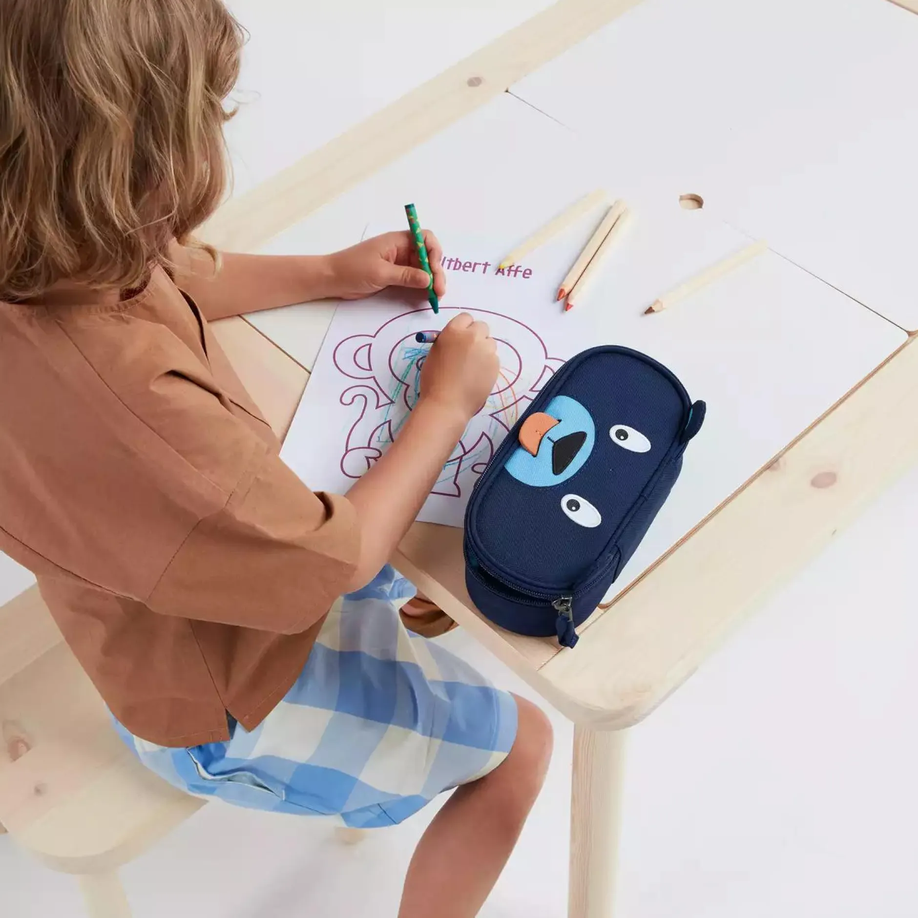 Affenzahn Stiftemäppchen Bobo Bär*Kinder Kinderrucksäcke
