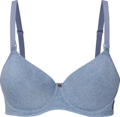 noppies Still-BH Cotton Light Blue Melange C* Still-Bh´S|Still-Bh'S