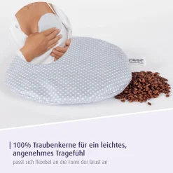 reer mama Stillhilfe-Traubenkernkissen* Hausapotheke|Stillzeit & Rückbildung