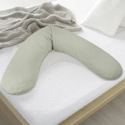 THERALINE Stillkissen Original Musselin Salbei* Stillkissen|Stillkissen
