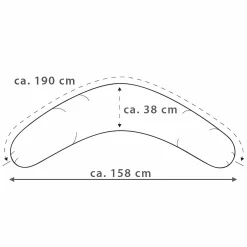 THERALINE Stillkissen Original Wüstenkönig* Stillkissen|Stillkissen