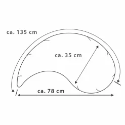 THERALINE Stillkissen Yinnie Wüstenkönig* Stillkissen|Stillkissen
