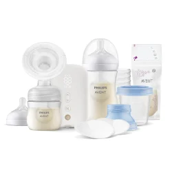 PHILIPS AVENT Stillset mit elektrischer Pumpe Natural Motion SCD330/31* Milchpumpen