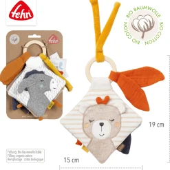fehn Stoffbuch Esel & Teddy*Kinder Kinderbücher
