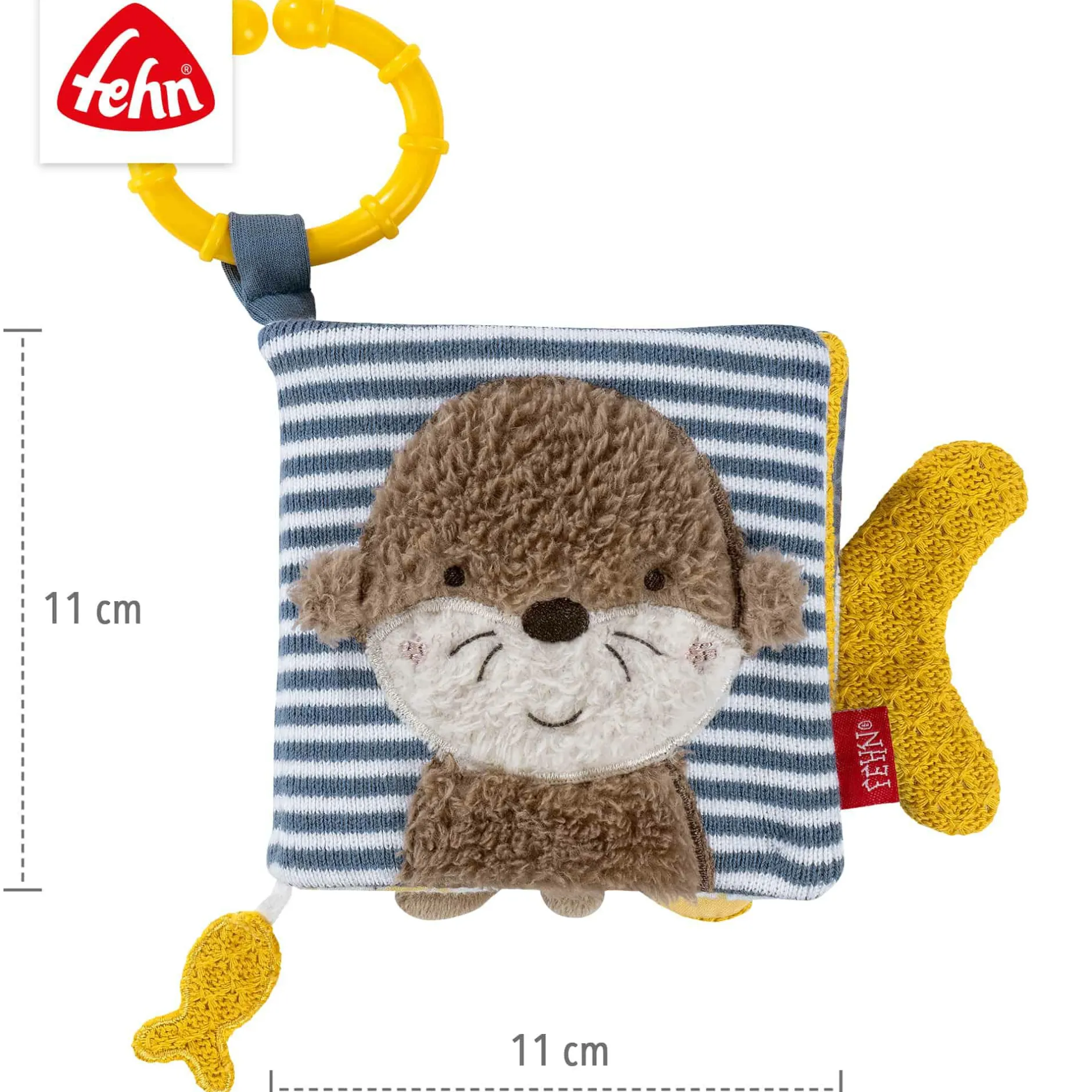fehn Stoffbuch Otter Theo*Kinder Kinderbücher