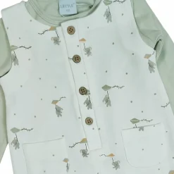 LITTLE Strampler-Set Flying Elephants* Strampler