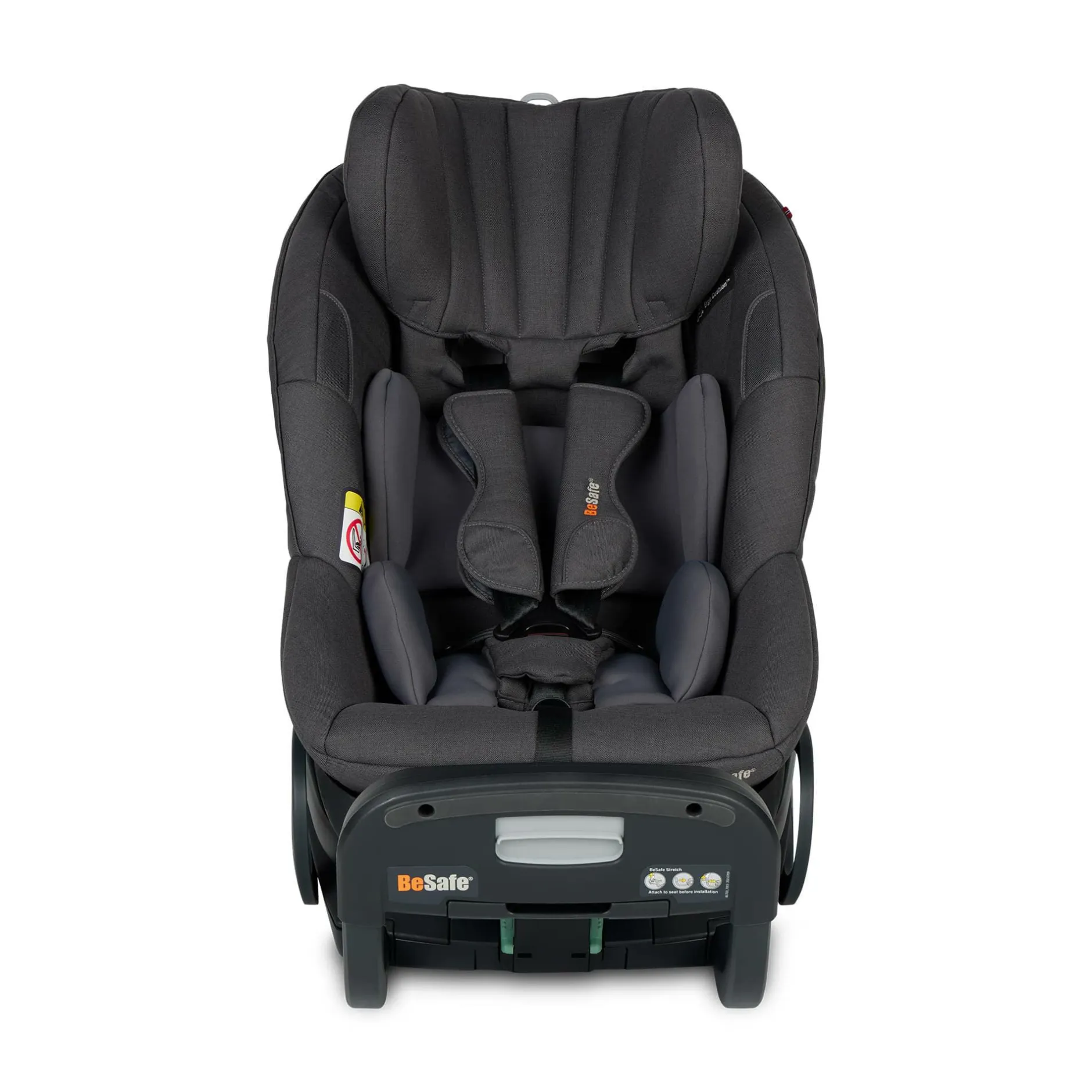 BeSafe Stretch² Dark Grey Melange*Kinder Kindersitze 9-36 Kg, Gruppe 1/2/3