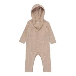 LITTLE ONE Strickoverall mit Kapuze* Overalls