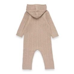 LITTLE ONE Strickoverall mit Kapuze* Overalls