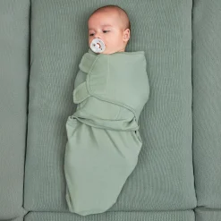 MEYCO Swaddle Pucksack Forest Green 0-3 Monate* Pucksäcke