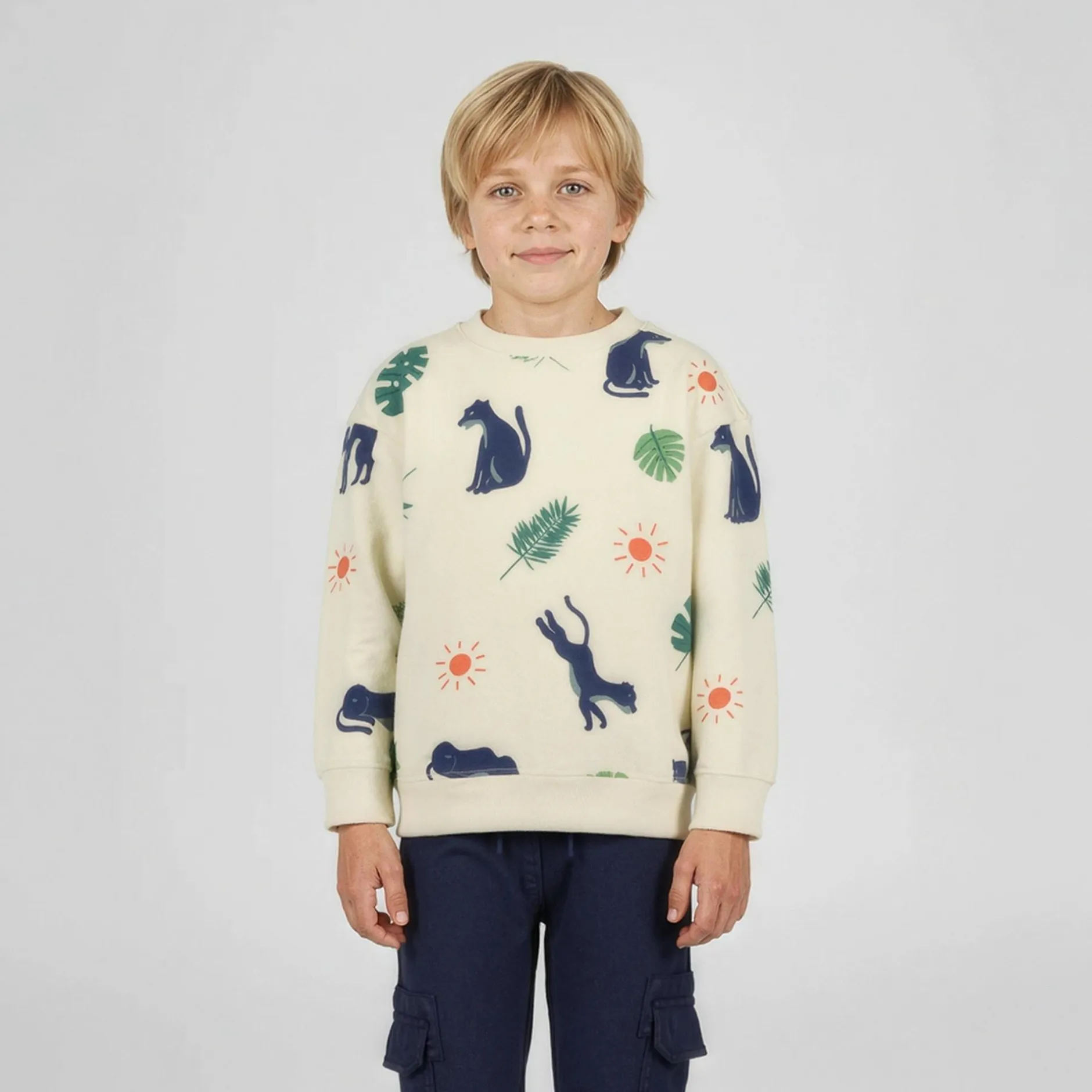 blue seven Sweatshirt Panther* Oberteile
