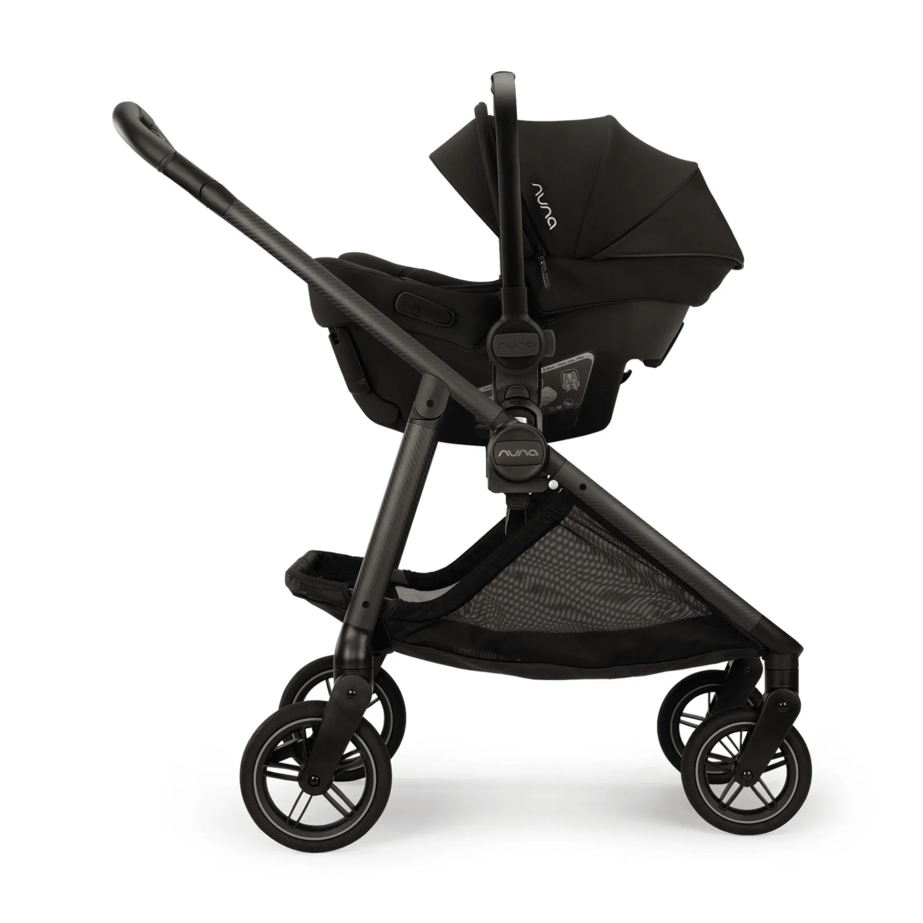 nuna SWIV Caviar*Kinder Kombi-Kinderwagen