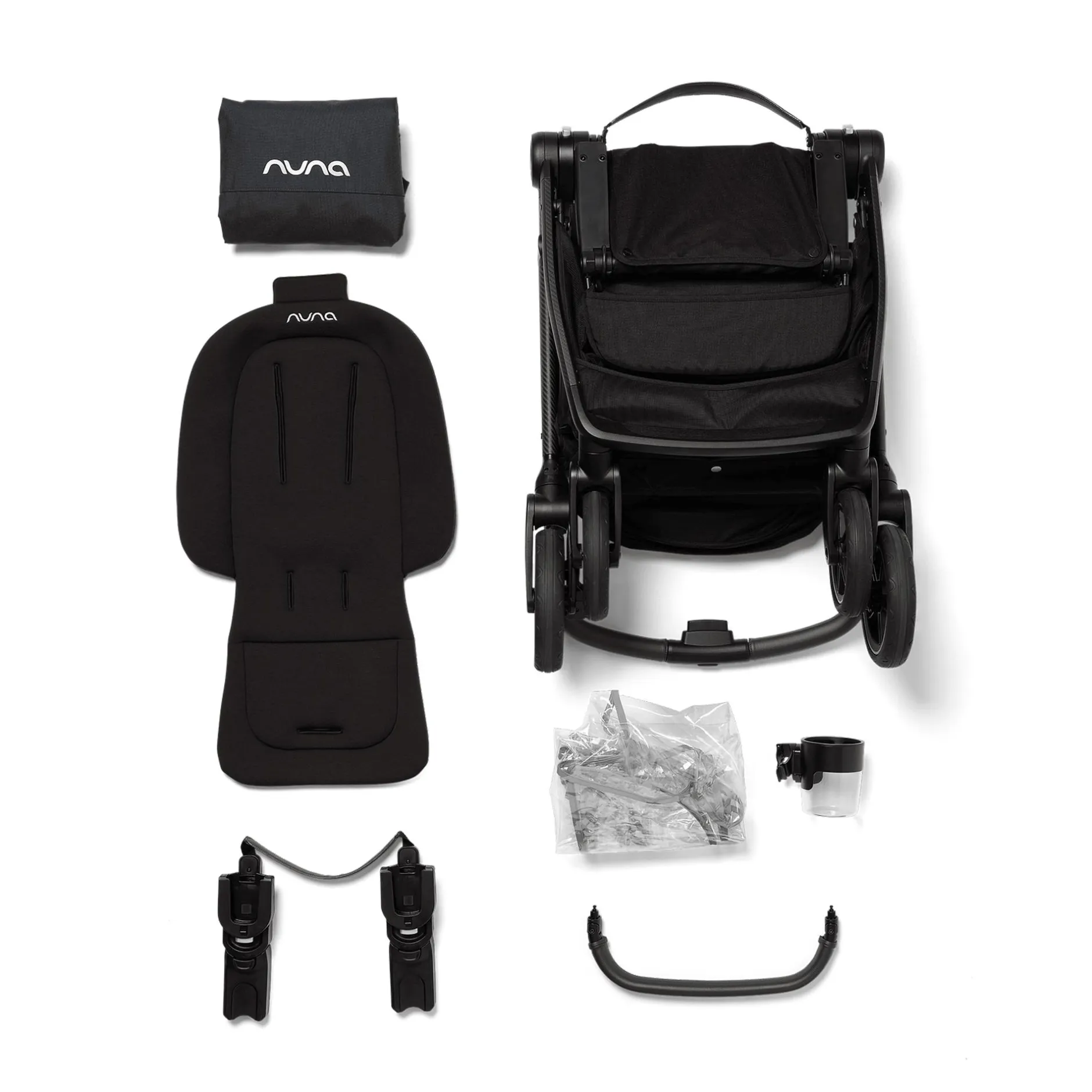 nuna SWIV Caviar*Kinder Kombi-Kinderwagen