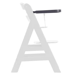hauck Tablett Alpha Dark Grey* Hochstuhl Zubehör