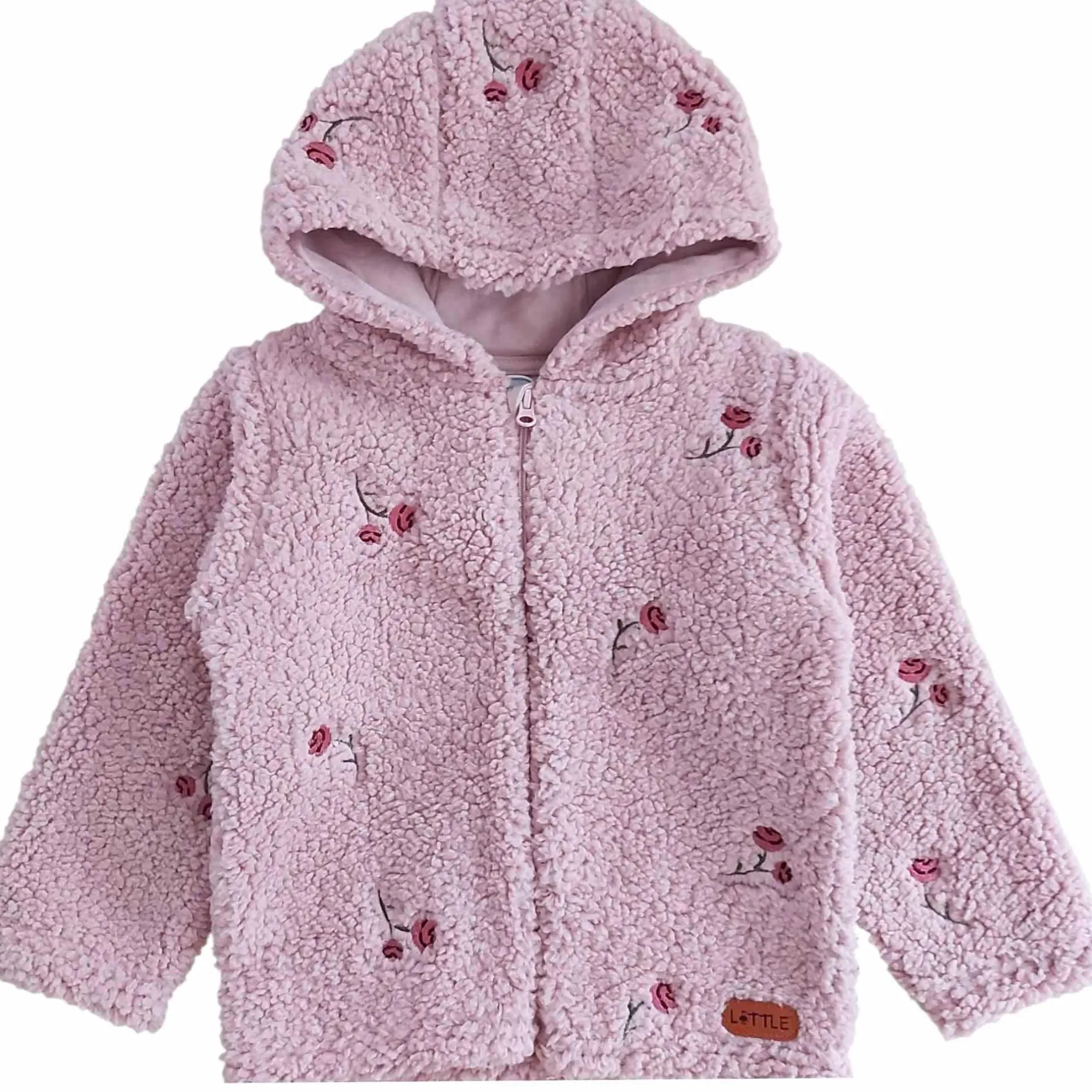 LITTLE Teddy-Jacke Winterflower* Jacken|Oberteile