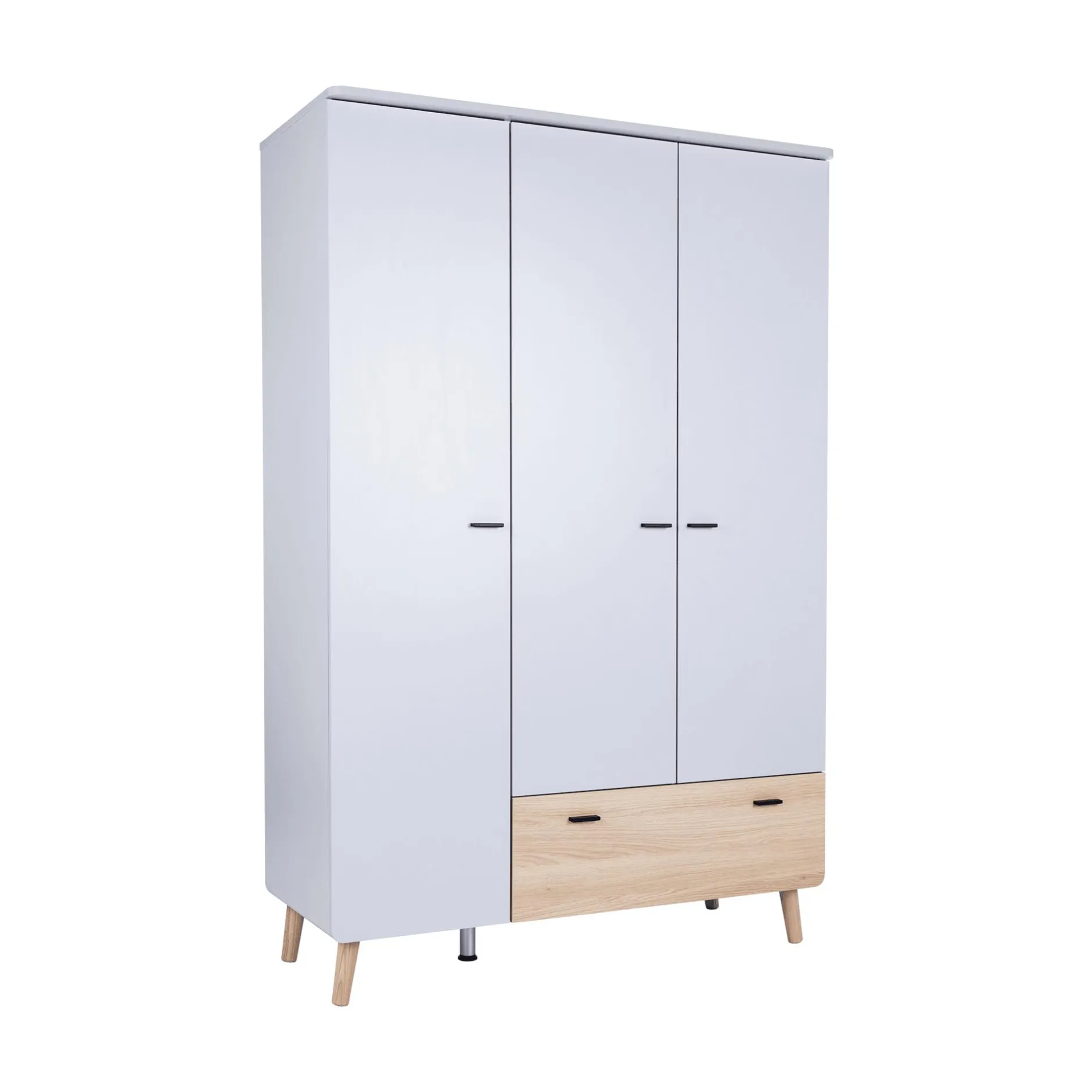Arthur Berndt 3-teiliges Babyzimmer Lovis mit Kommodenfüße 88 cm für die breite Wickelkommode* Babyzimmer Sets