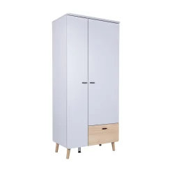 Arthur Berndt 3-teiliges Babyzimmer-Set Lovis mit Kommodenfüßen 88 cm für die schmale Wickelkommode* Babyzimmer Sets