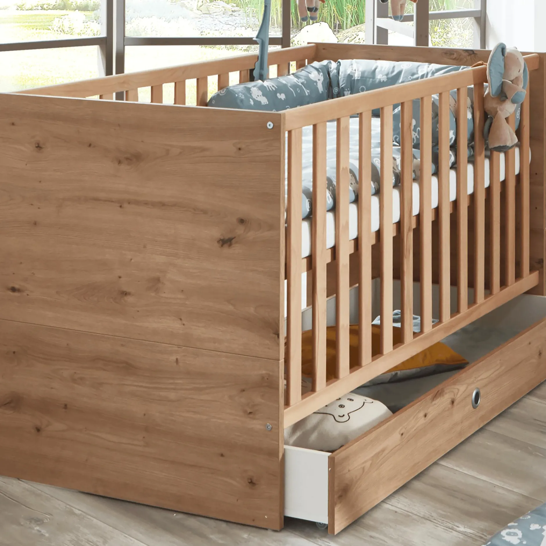 Arthur Berndt 2-teiliges Spar-Set Babyzimmer Niklas* Babyzimmer Sets|Babybetten