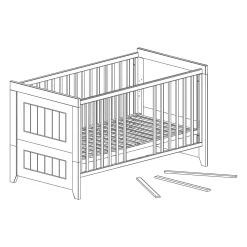 roba 2-teiliges Spar-Set Babyzimmer Ella* Babyzimmer Sets|Babybetten