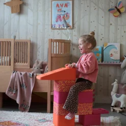 Bygge 12-teiliges Starterset FARVESPIL Leni*Kinder Konstruktionsspielzeug|Spielzeug Ab 3 Jahren