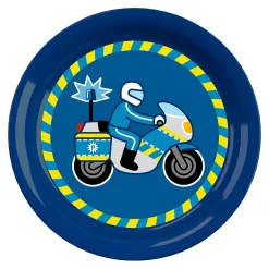 DIE SPIEGELBURG Teller Polizei* Besteck & Geschirr