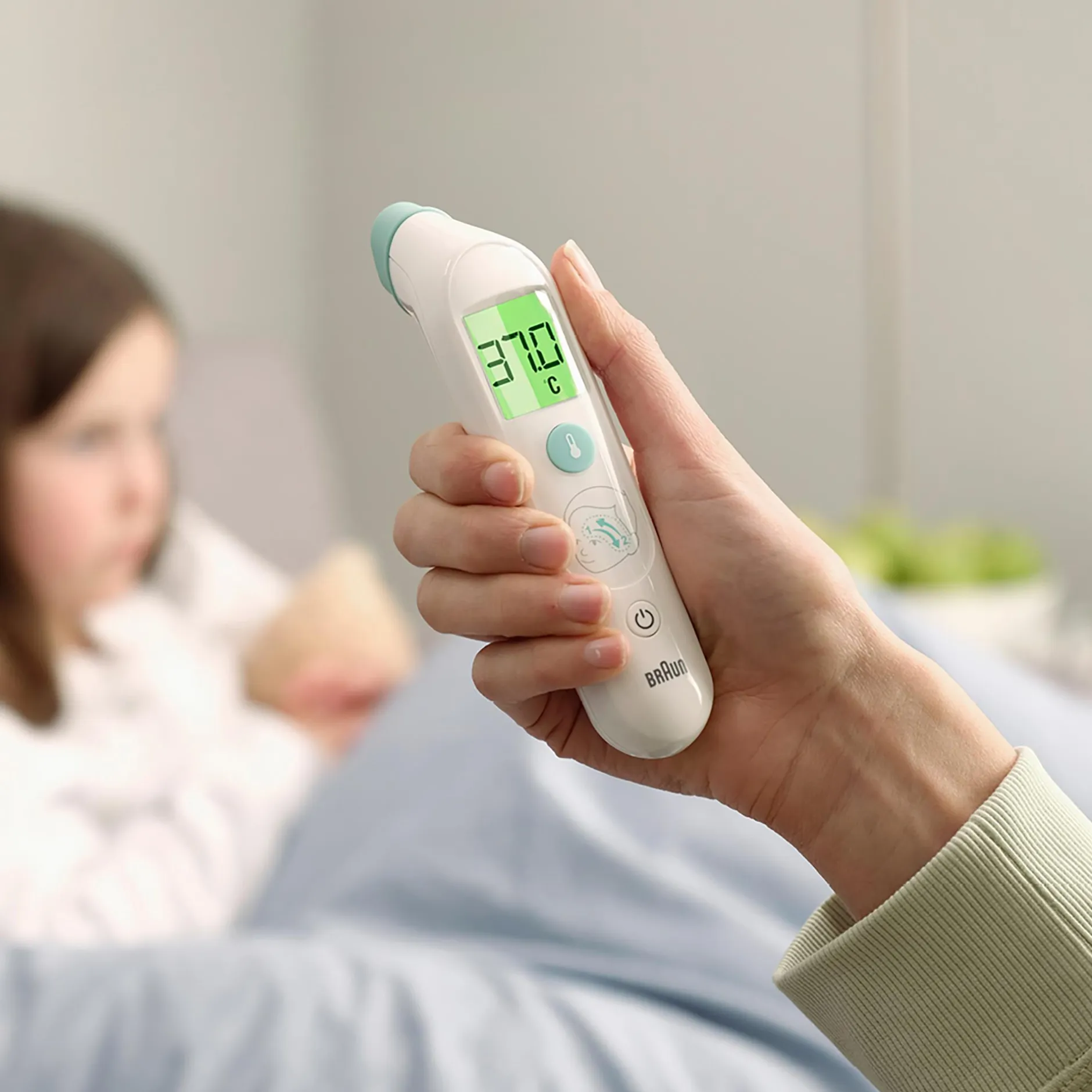 BRAUN TempleSwipe™ Stirn-Thermometer* Hausapotheke