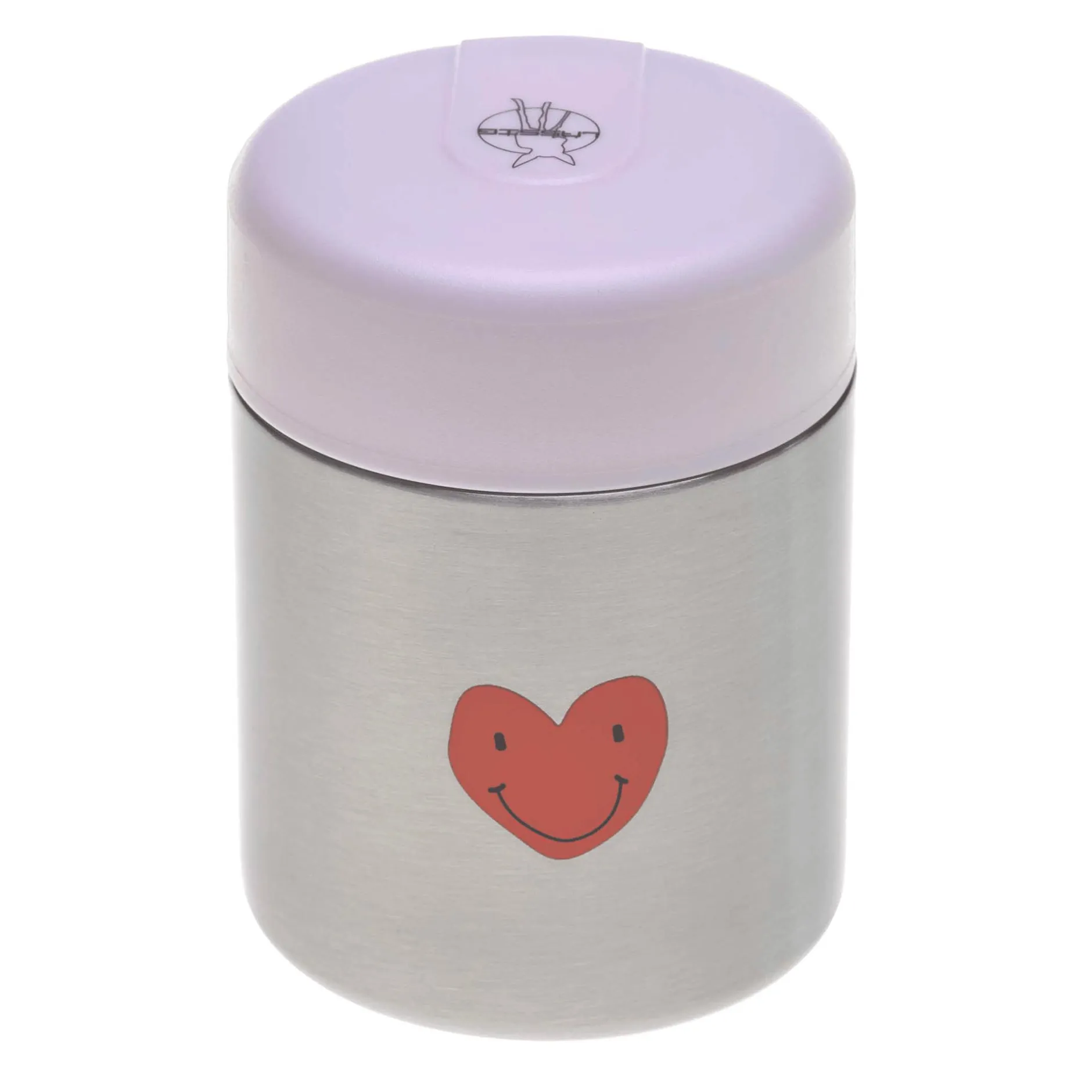 Lu00c4SSIG Thermolunchbox Happy Rascals Heart Lavender* Nahrungsbehälter