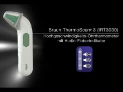 BRAUN ThermoScan® 3 Infrarot-Ohrthermometer* Hausapotheke