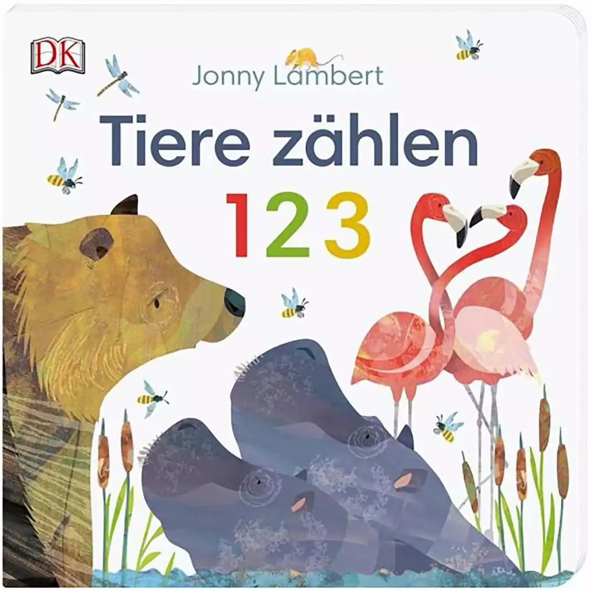 DK Tiere zählen 1 2 3*Kinder Kinderbücher|Spielzeug Ab 2 Jahre