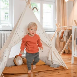 LITTLE ONE Tipi-Spielzelt mit Tasche*Kinder Rollenspiele