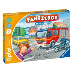 Ravensburger tiptoi® Fahrzeuge in der Stadt*Kinder Lernspielzeug|Spielzeug Ab 3 Jahren
