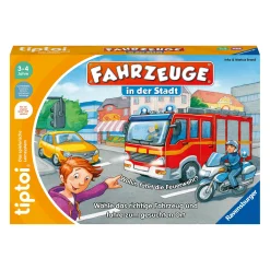 Ravensburger tiptoi® Fahrzeuge in der Stadt*Kinder Lernspielzeug|Spielzeug Ab 3 Jahren