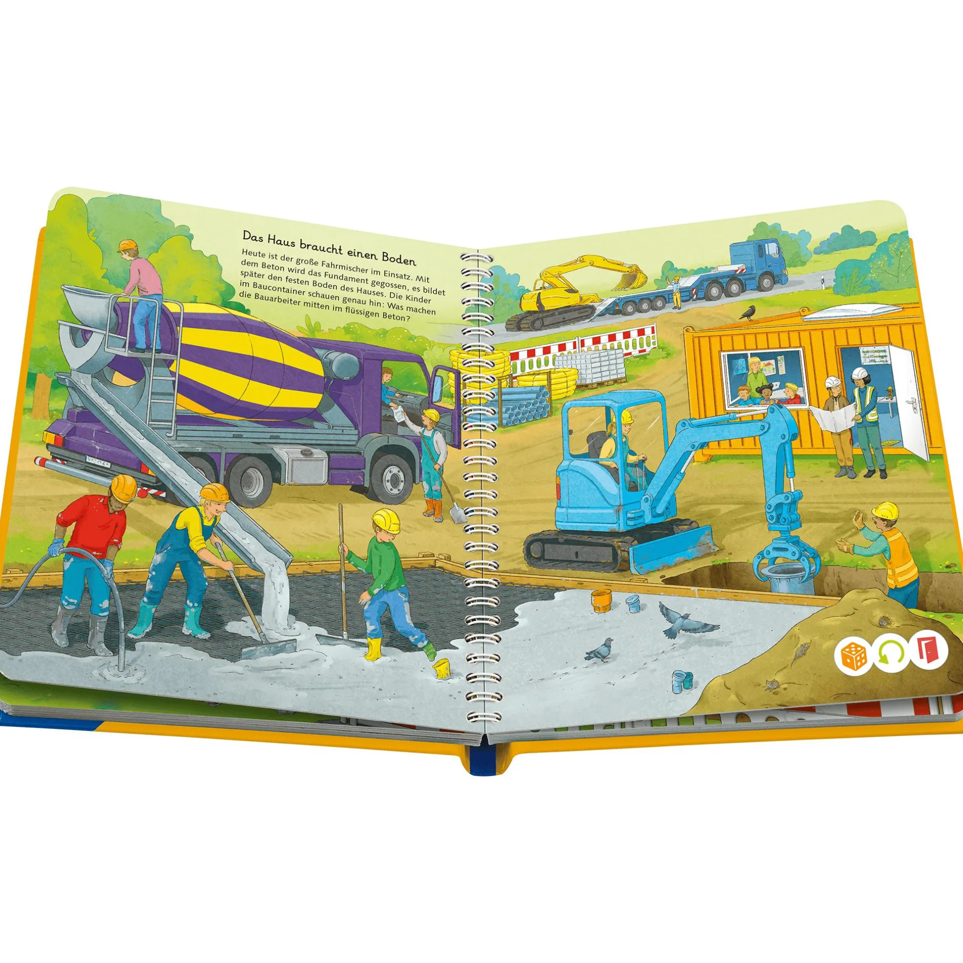 Tiptoi ® Mein Wörter-Bilderbuch Baustelle*Kinder Kinderbücher|Spielzeug Ab 3 Jahren