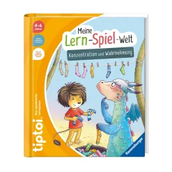 Tiptoi ® Meine Lern-Spiel-Welt - Konzentration und Wahrnehmung*Kinder Lernspielzeug|Kinderbücher