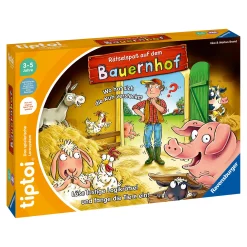 Tiptoi ® Rätselspaß auf dem Bauernhof*Kinder Lernspielzeug|Spielzeug Ab 3 Jahren