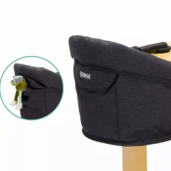 fillikid Tischsitz Flexi Melange Grey* Reisehochstühle