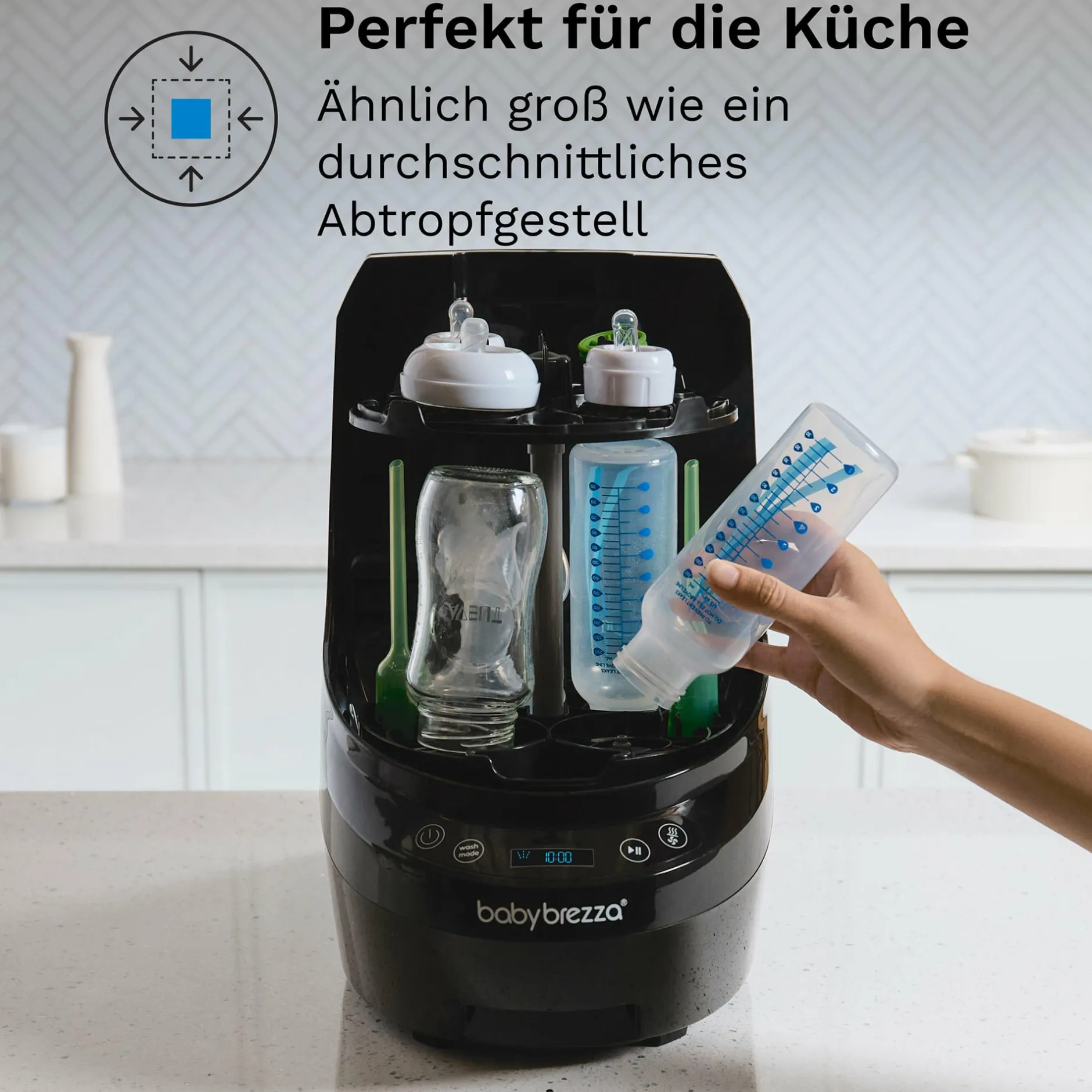 babybrezza Tischspülmaschine Bottle Washer Pro* Vaporisatoren