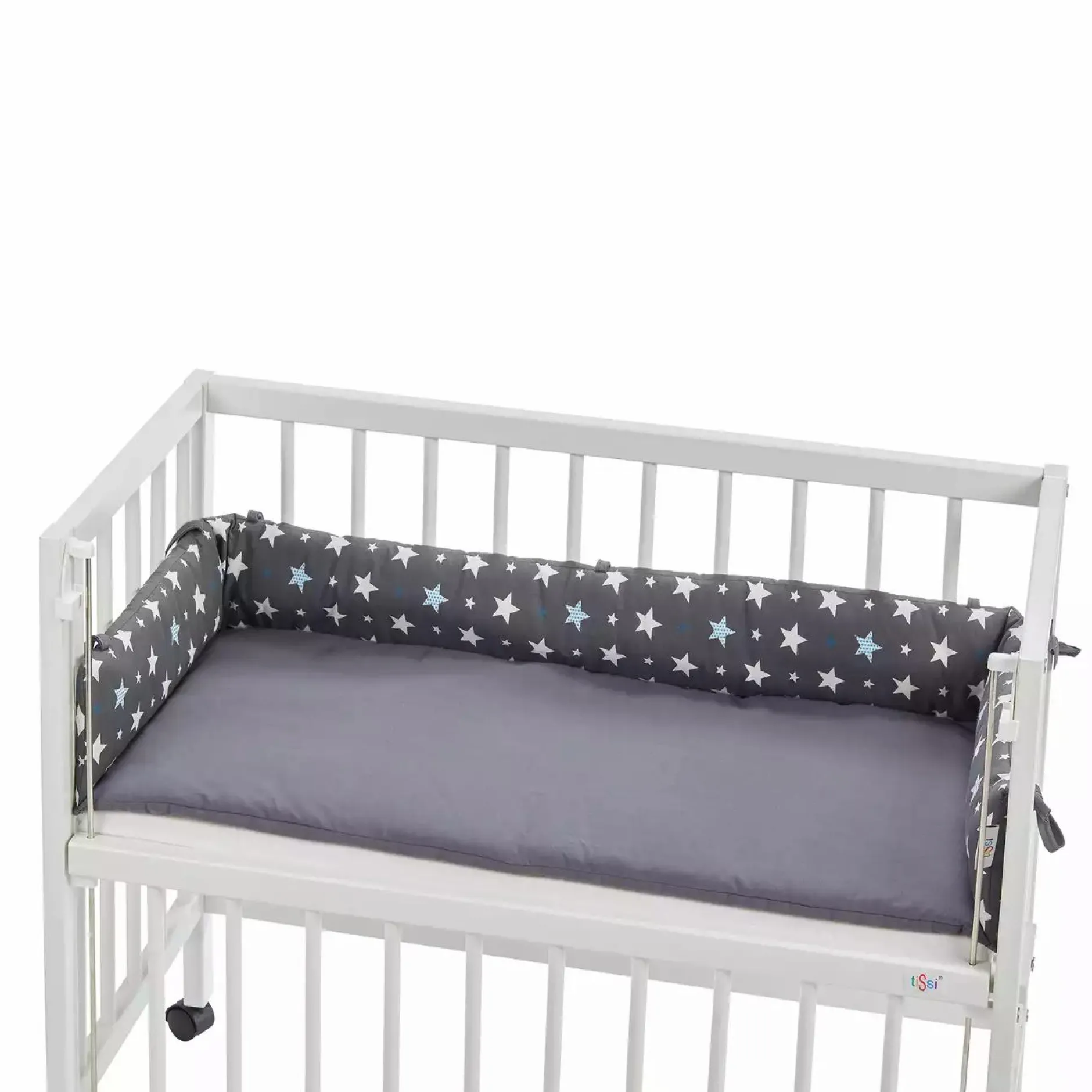 tiSsi ® Nestchen Sterne grau* Bettausstattung