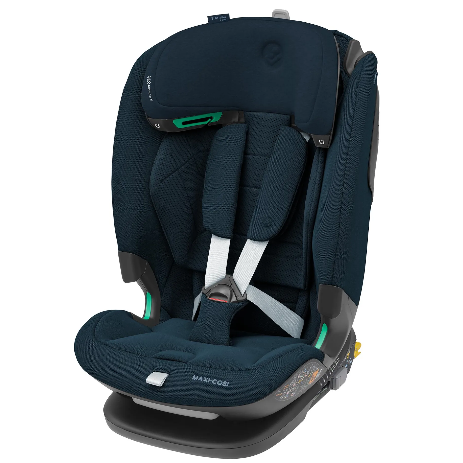 MAXI-COSI Titan Pro² i-Size Authentic Blue*Kinder Kindersitze Isofix|Kindersitze 9-36 Kg, Gruppe 1/2/3