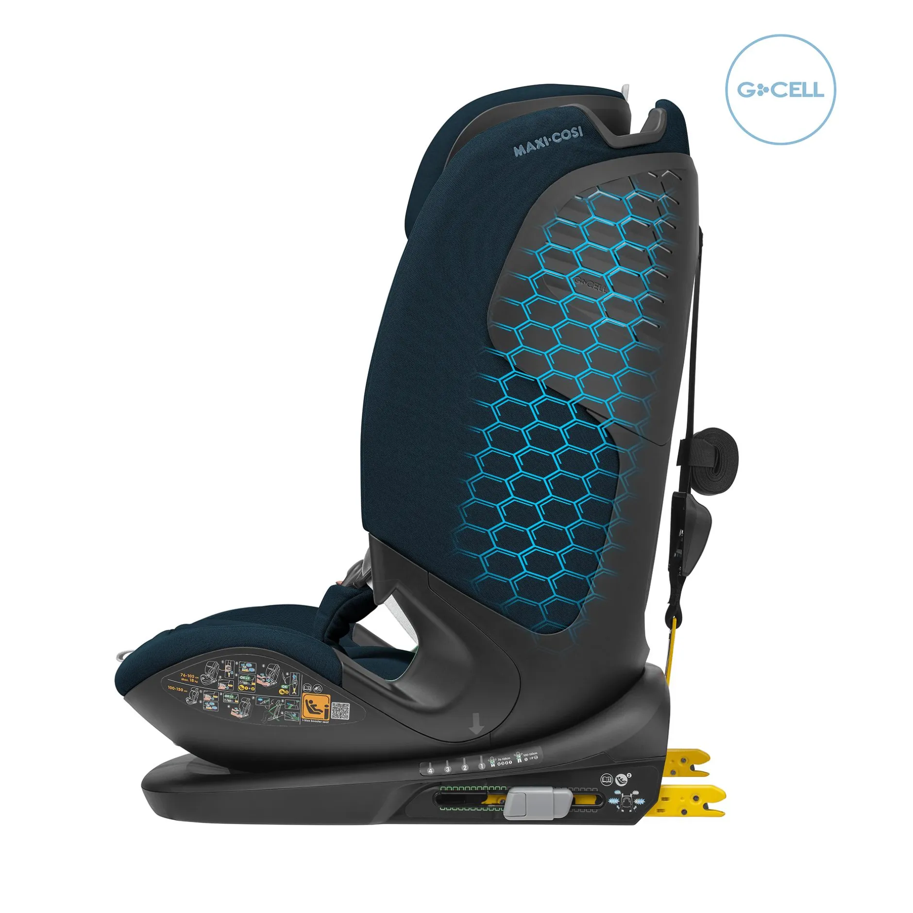 MAXI-COSI Titan Pro² i-Size Authentic Blue*Kinder Kindersitze Isofix|Kindersitze 9-36 Kg, Gruppe 1/2/3