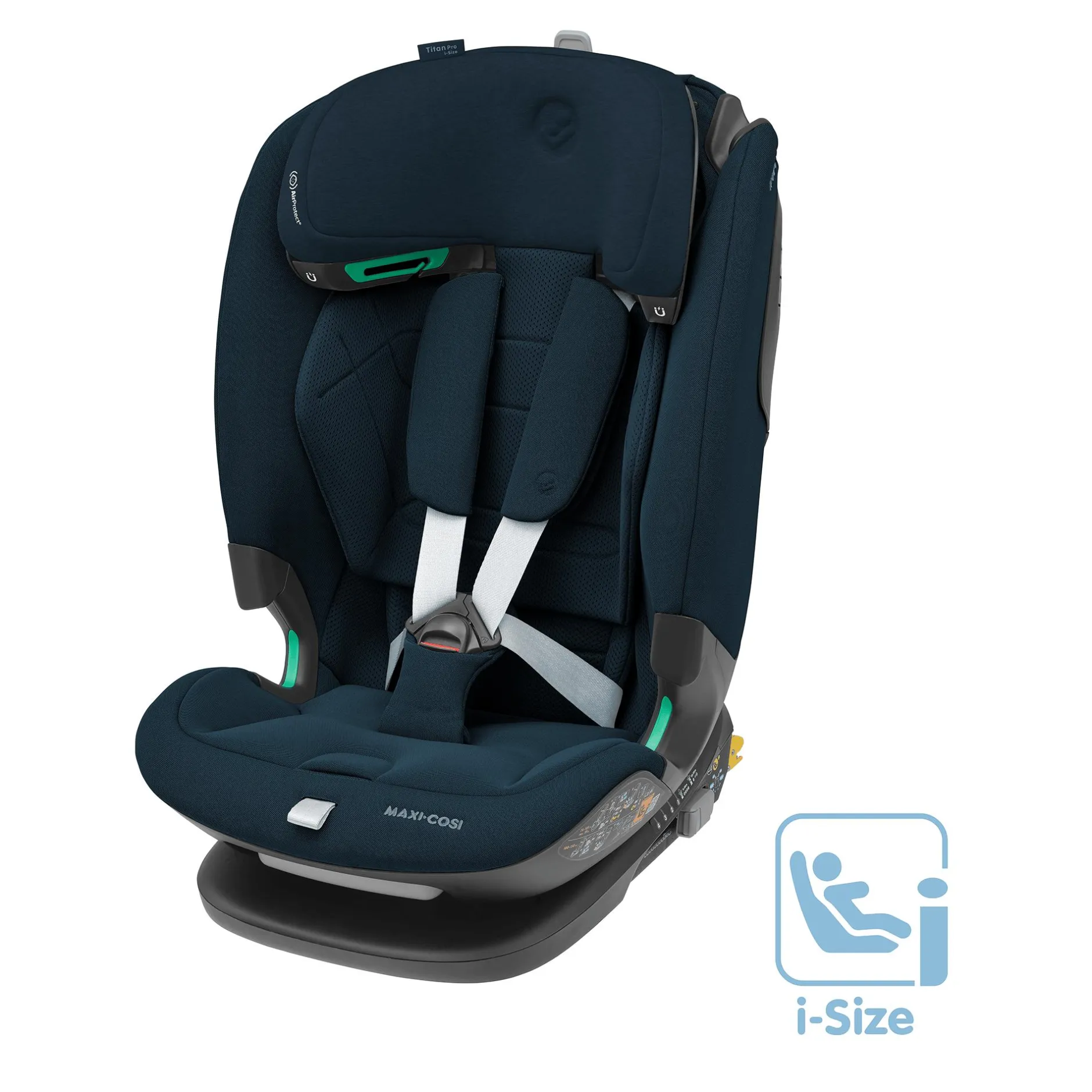 MAXI-COSI Titan Pro² i-Size Authentic Blue*Kinder Kindersitze Isofix|Kindersitze 9-36 Kg, Gruppe 1/2/3